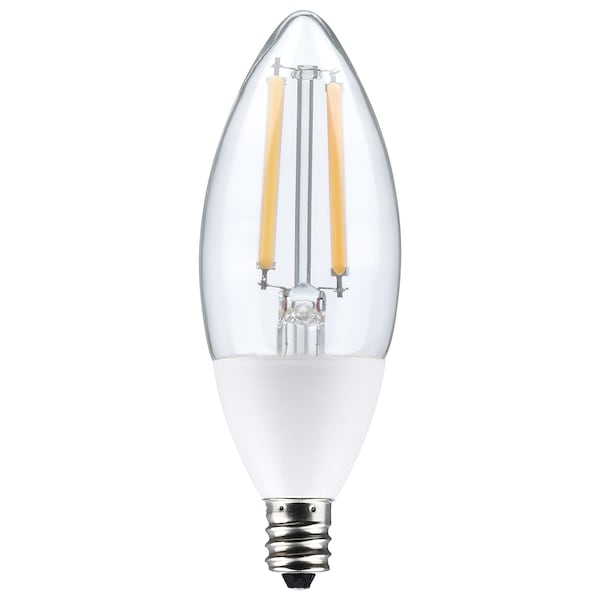 Satco 5 Watt B11, Dusk to Dawn LED, 2700K, Candelabra Base, 120 Volt, 90 CRI, With Photocell S11477 - main